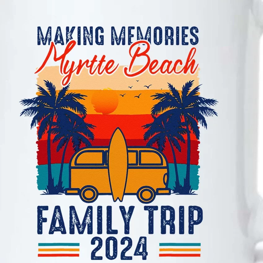 Making Memories Myrtle Beach Family Trip 2024 Carolina Black Color Changing Mug