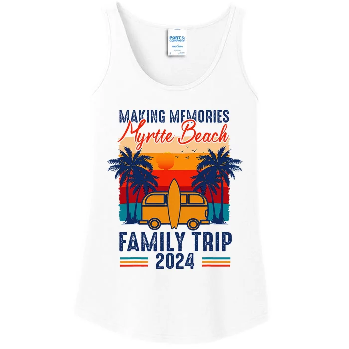 Making Memories Myrtle Beach Family Trip 2024 Carolina Ladies Essential Tank