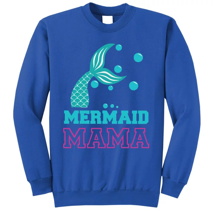 Mermom Mermaid Mom Meaningful Gift Ocean Beach Pool Party Swimming Great Gift Sweatshirt