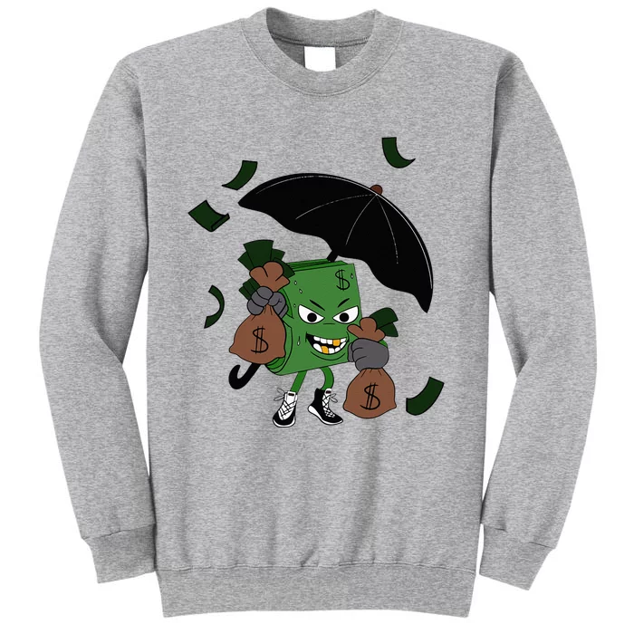 Money Man Money Bag Tall Sweatshirt