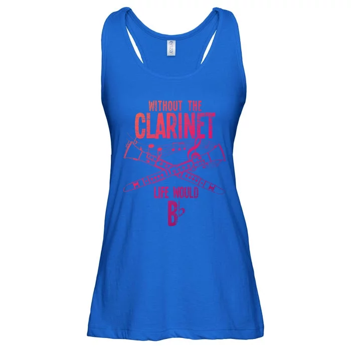 Music Musician Musical Instrut Gift Clarinet Cute Gift Ladies Essential Flowy Tank