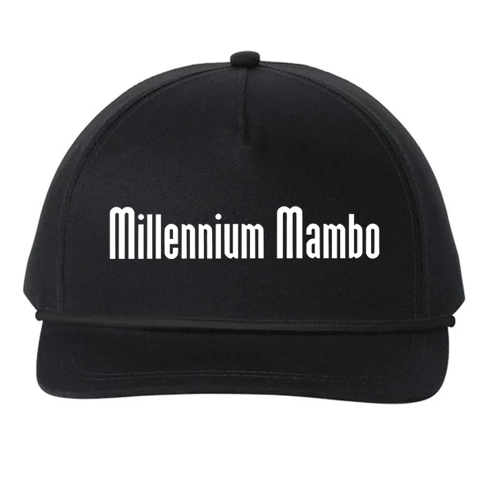 Millennium Mambo Snapback Five-Panel Rope Hat