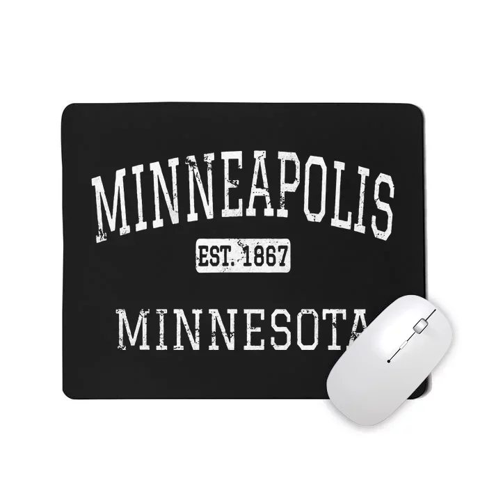 Minneapolis Minnesota Mn Vintage Mousepad