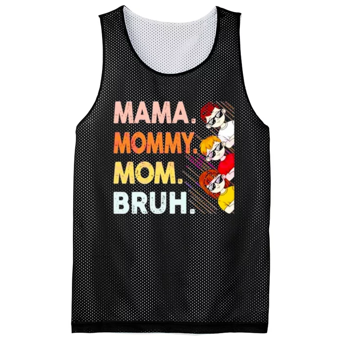 Mama Mommy Mom Bruh Happy Mothers Day Mesh Reversible Basketball Jersey Tank