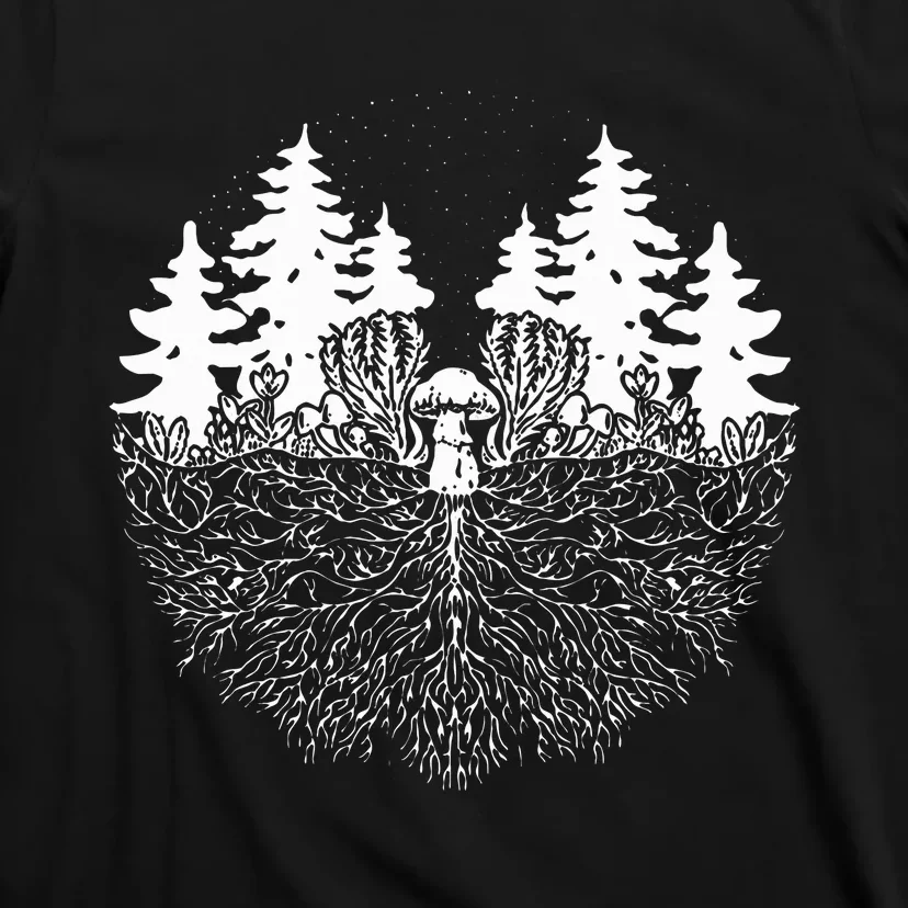 Mycelium Mushroom T-Shirt