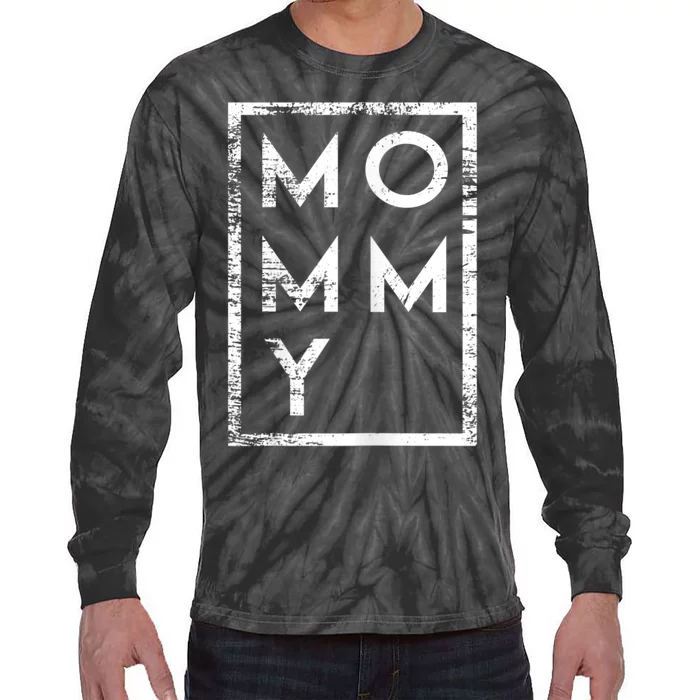 Mommy Minimalism Tie-Dye Long Sleeve Shirt