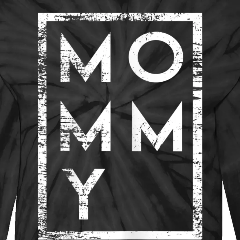 Mommy Minimalism Tie-Dye Long Sleeve Shirt