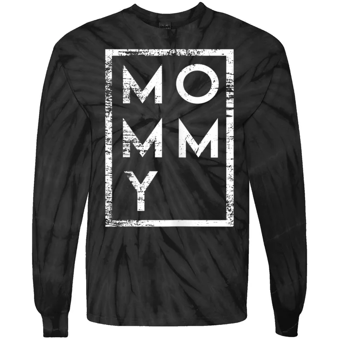 Mommy Minimalism Tie-Dye Long Sleeve Shirt