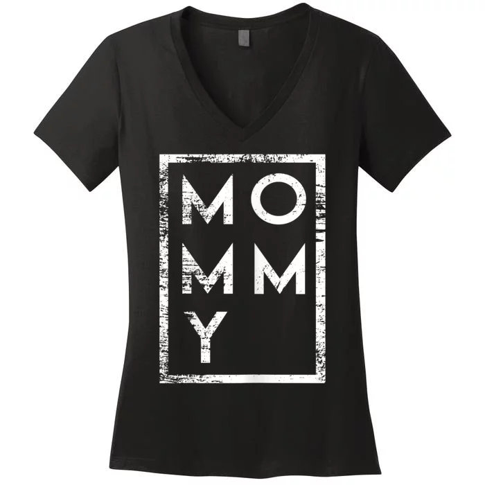 Mommy Minimalism Women's V-Neck T-Shirt