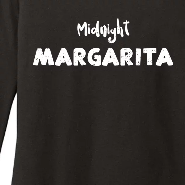 Margarita: Midnight Margarita Ing Sayings Gift Womens CVC Long Sleeve Shirt