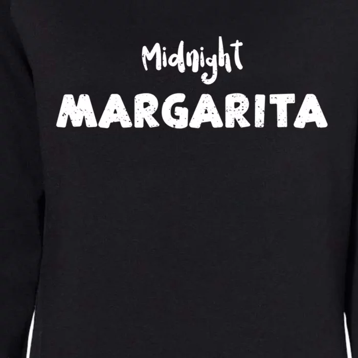 Margarita: Midnight Margarita Ing Sayings Gift Womens California Wash Sweatshirt