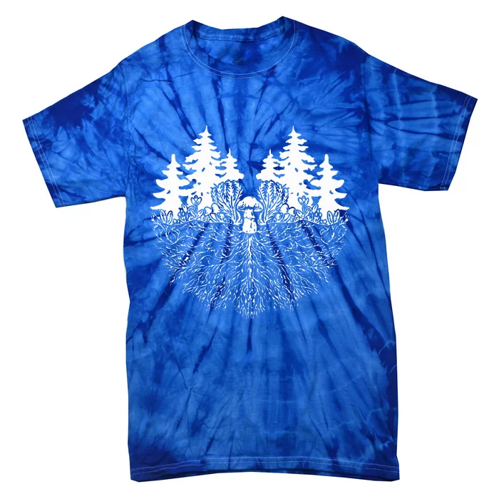 Mycelium Mushroom Tie-Dye T-Shirt