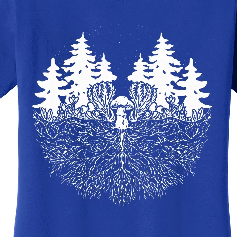 Mycelium Mushroom Women's T-Shirt