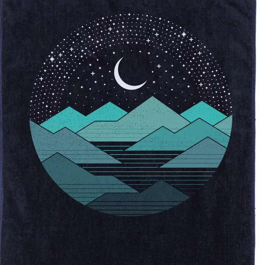 Mountain Moonlight Platinum Collection Golf Towel