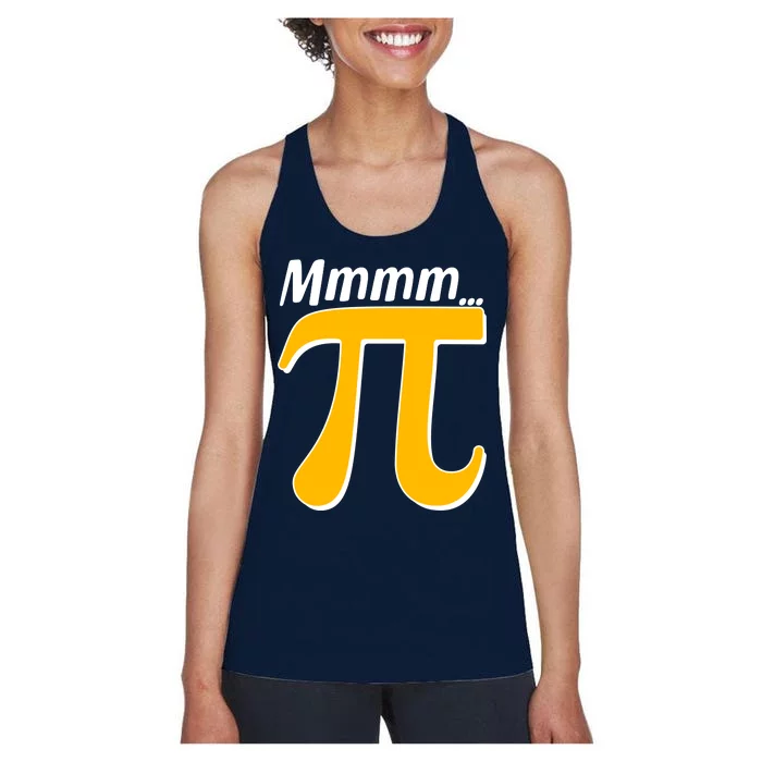 Mmmm Pi 3.14 Women's Racerback Tank