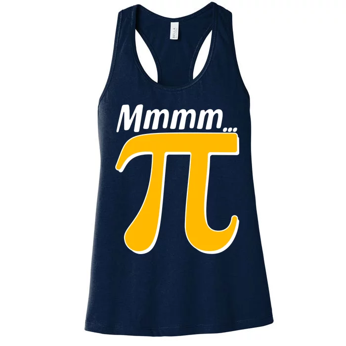 Mmmm Pi 3.14 Women's Racerback Tank