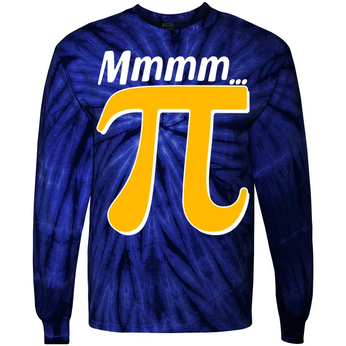 Mmmm Pi 3.14 Tie-Dye Long Sleeve Shirt