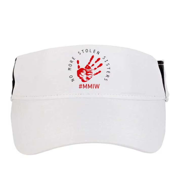 Mmiw Missing Native American Indigenous Women Sisters Red Adult Drive Performance Visor