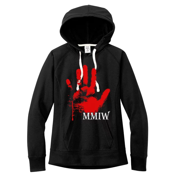 Mmiw Missing Native American Women's Fleece Hoodie