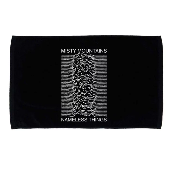 Misty Mountains Nameless Things Microfiber Hand Towel