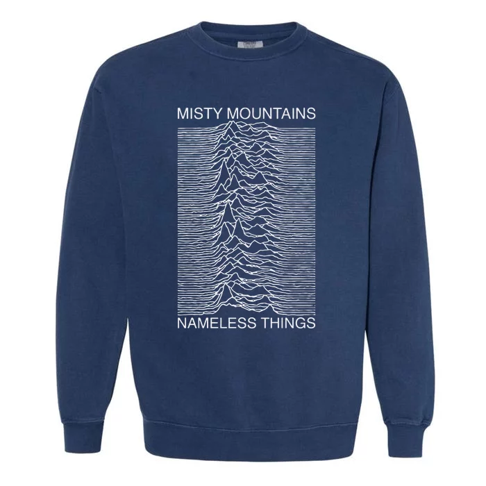 Misty Mountains Nameless Things Garment-Dyed Sweatshirt