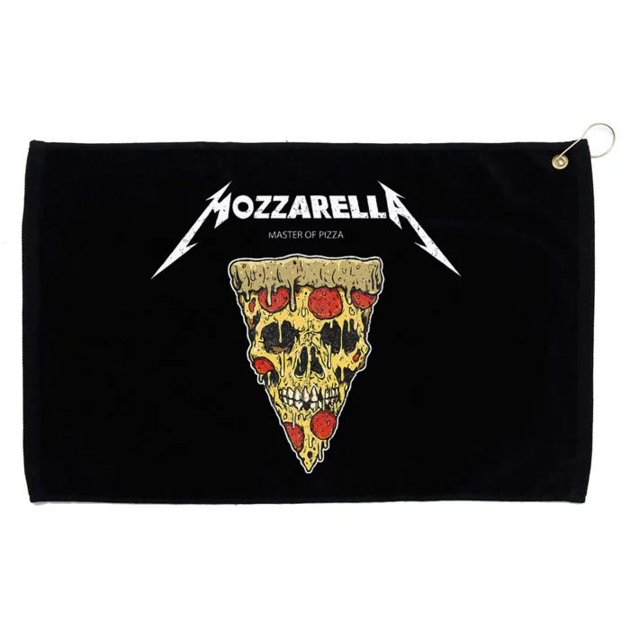 Mozzarella Masters Of Pizza Grommeted Golf Towel