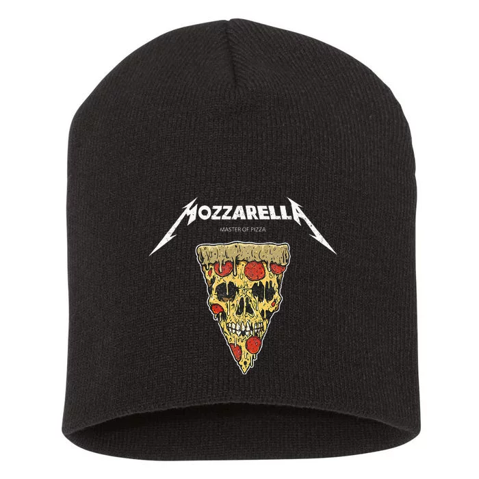 Mozzarella Masters Of Pizza Short Acrylic Beanie