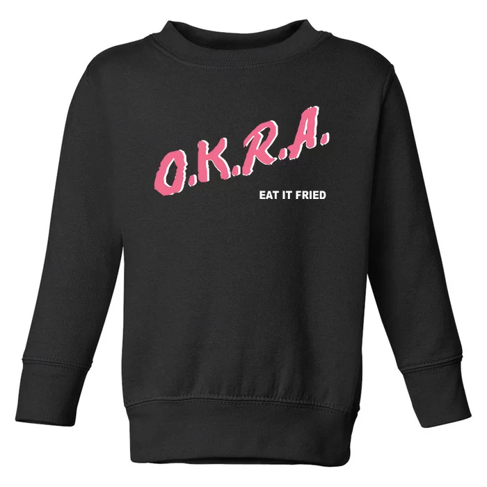 Matt Mitchell Okra Toddler Sweatshirt