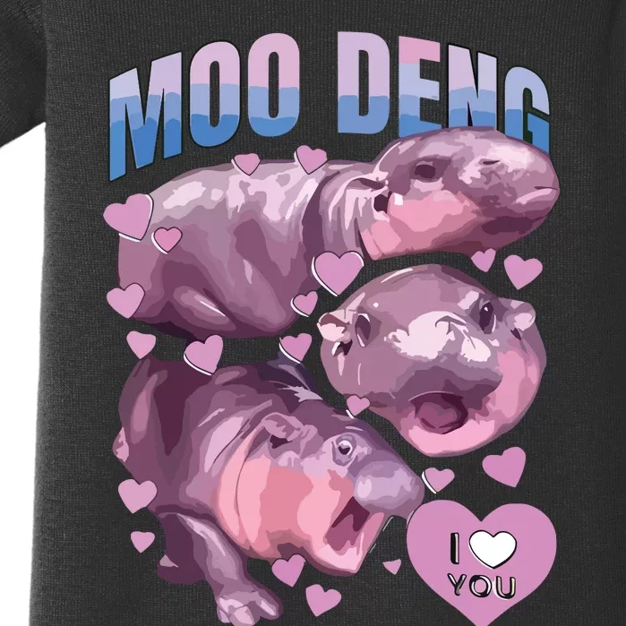 Moodeng Baby Bodysuit