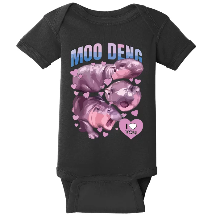 Moodeng Baby Bodysuit