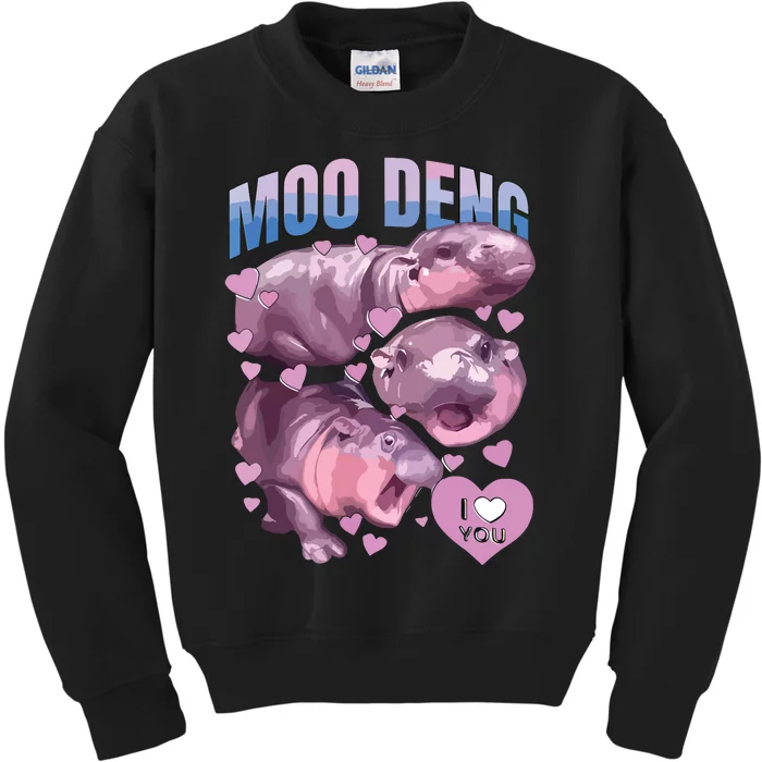 Moodeng Kids Sweatshirt