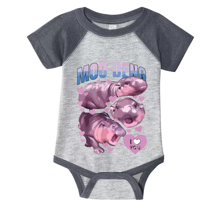 Moodeng Infant Baby Jersey Bodysuit