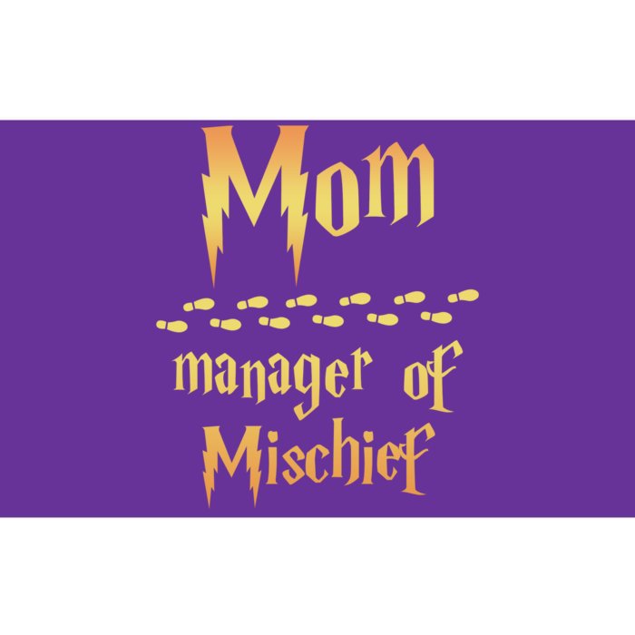 Mom Manager Of Mischief Gift Bumper Sticker