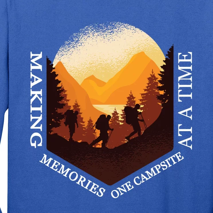 Making Memories One Campsite At A Time Camping Lovers Gift Long Sleeve Shirt