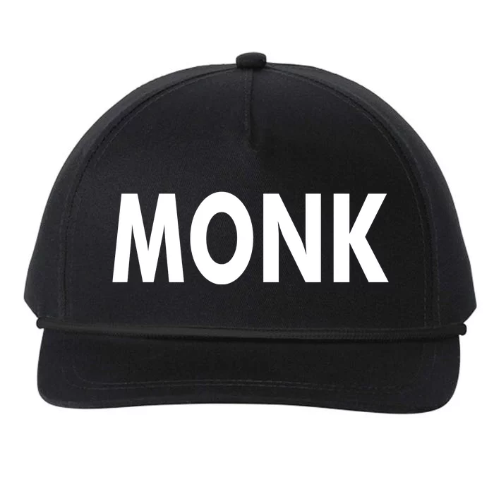 Monk Snapback Five-Panel Rope Hat