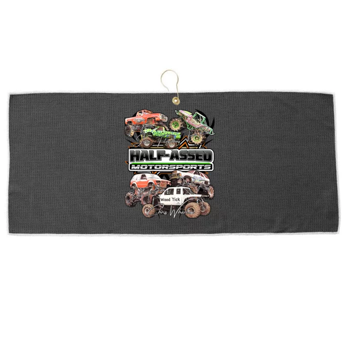 Motorsports Large Microfiber Waffle Golf Towel