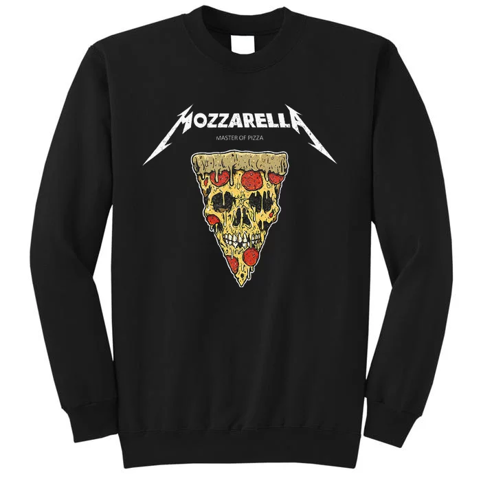 Mozzarella Masters Of Pizza Foodie Chef Baker Cook. Sweatshirt