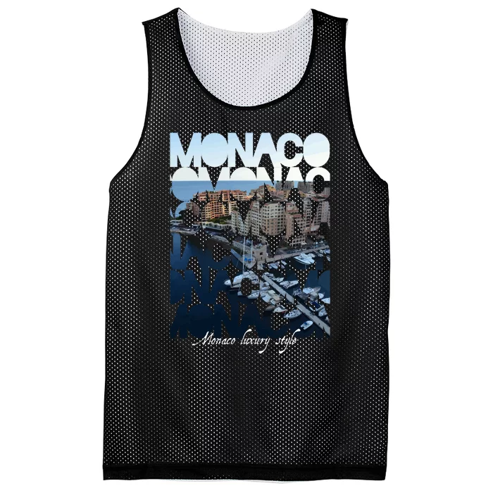 Monaco Mesh Reversible Basketball Jersey Tank