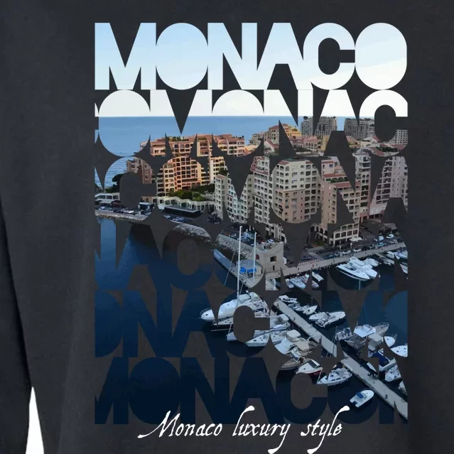 Monaco Cropped Pullover Crew