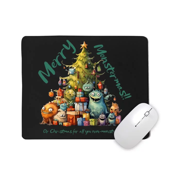 Merry Monstermas!! Or Christmas for all you nonmonsters. Mousepad