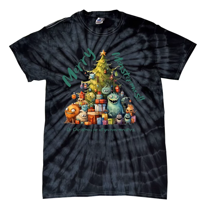 Merry Monstermas!! Or Christmas for all you nonmonsters. Tie-Dye T-Shirt