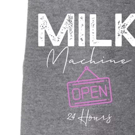 Milk Machine Open 24 Hours Doggie 3-End Fleece Hoodie