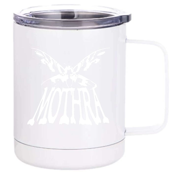 Mothra Front & Back 12oz Stainless Steel Tumbler Cup