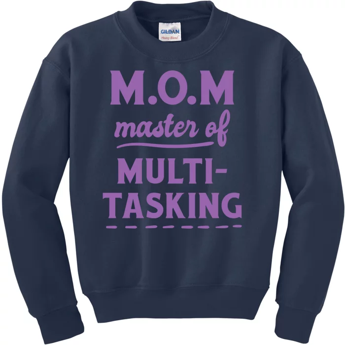 MOM Master Of Multitasking Kids Sweatshirt