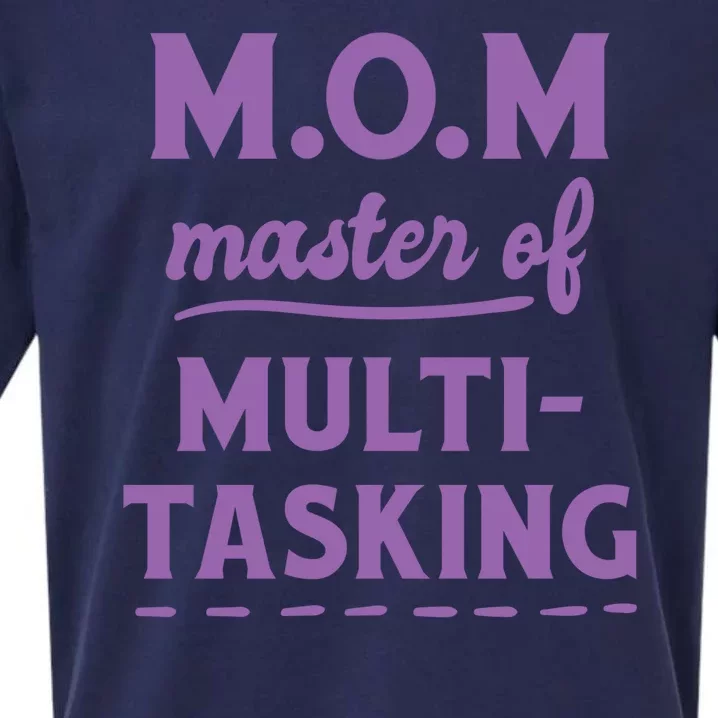 MOM Master Of Multitasking Sueded Cloud Jersey T-Shirt