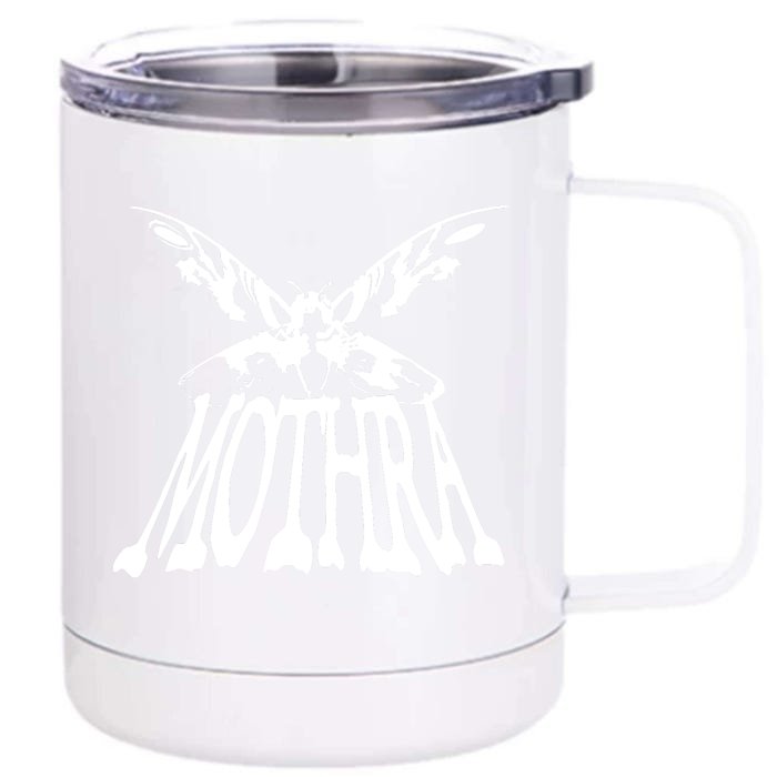 Mothra Front & Back 12oz Stainless Steel Tumbler Cup