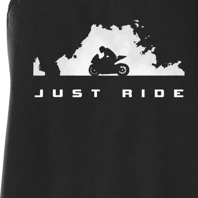 Motorcycle Women's Racerback Tank