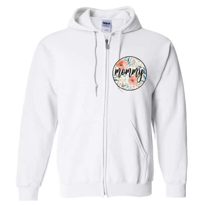 Mommy Full Zip Hoodie