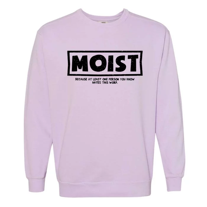 Moist Garment-Dyed Sweatshirt