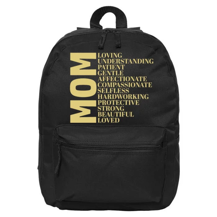 MOM 16 in Basic Backpack